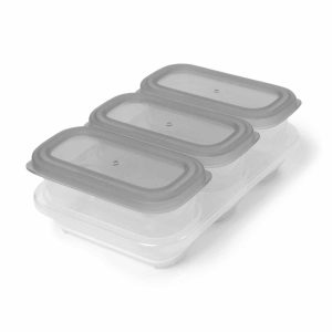 Easy Store Dondurucuya Uygun Mama Saklama Kabı 6 oz / 180 ml 3'lü Set