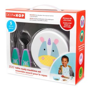 Zoo Tabak Kase Çatal Kaşık Seti Unicorn 5 Parça Set