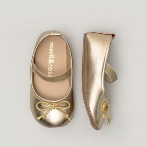 Merli&Rose Sinek Fiyonk Babet | Gold